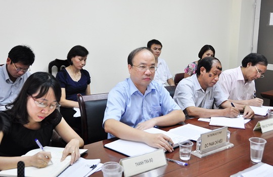 Lãnh đạo Bộ Tư pháp tổ chức tiếp công dân